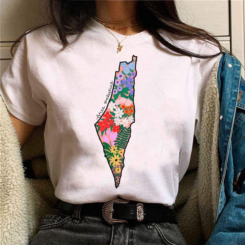 Palestine T-shirts for Women